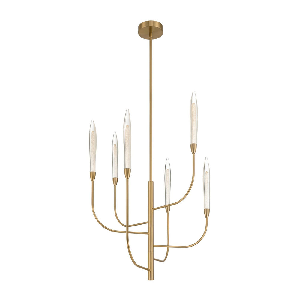 Thesis Canada - LED Chandelier - Calle - Brass- Union Lighting Luminaires Decor