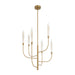 Thesis Canada - LED Chandelier - Calle - Brass- Union Lighting Luminaires Decor