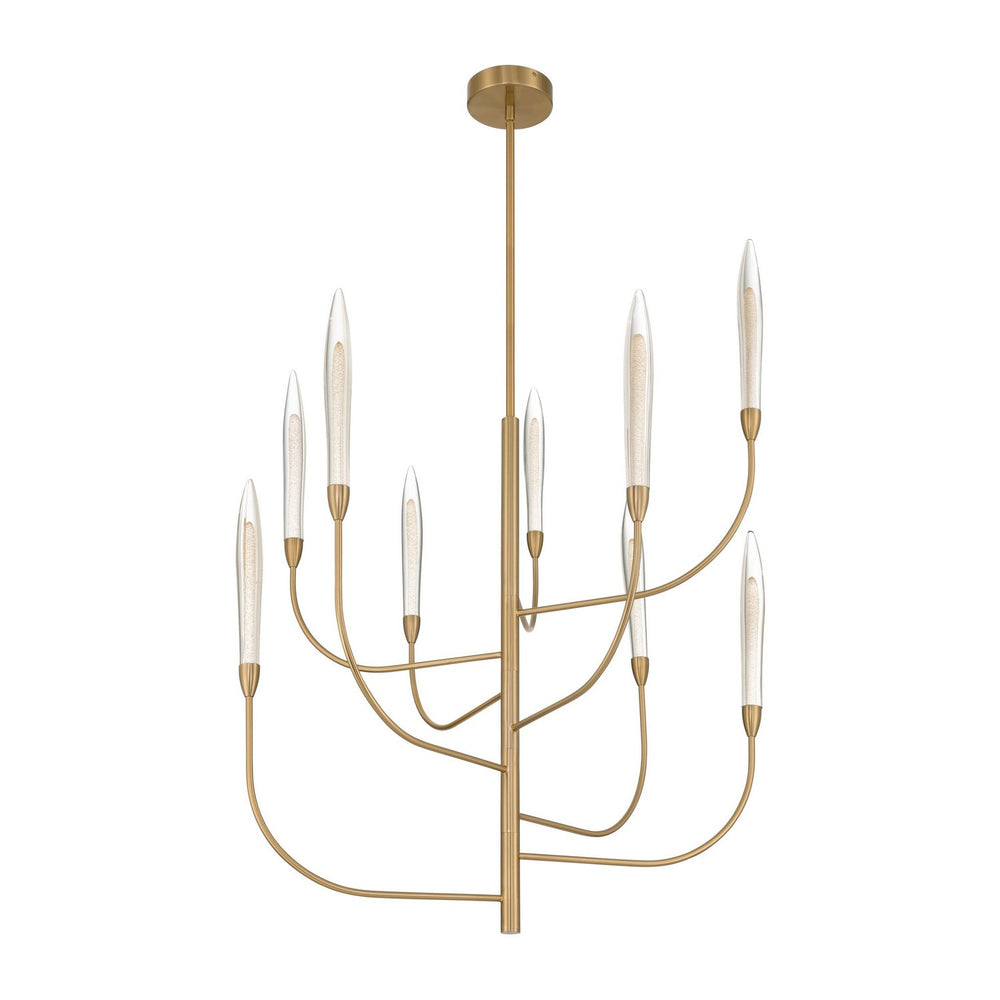 Thesis Canada - LED Chandelier - Calle - Brass- Union Lighting Luminaires Decor