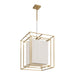 Thesis Canada - Four Light Pendant - Abbey - Brass- Union Lighting Luminaires Decor