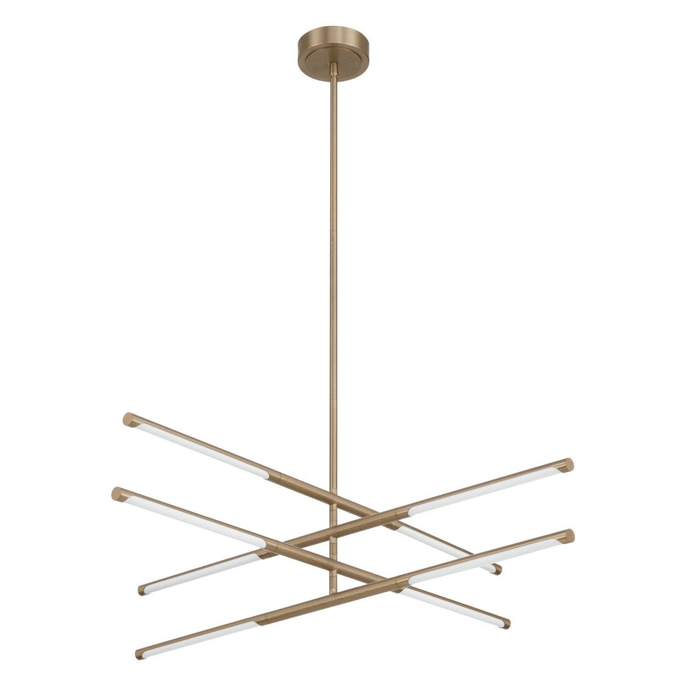 Thesis Canada - LED Convertible Chandelier - Overture - Champagne Bronze- Union Lighting Luminaires Decor