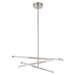 Thesis Canada - LED Convertible Chandelier - Overture - Polished Nickel- Union Lighting Luminaires Decor