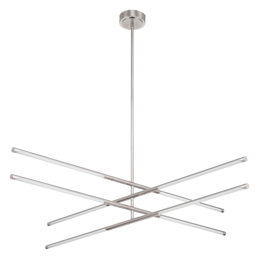 Thesis Canada - LED Convertible Chandelier - Overture - Polished Nickel- Union Lighting Luminaires Decor