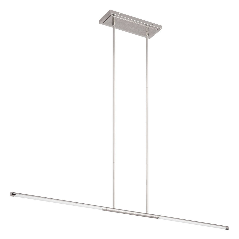 Thesis Canada - LED Linear Chandelier - Overture - Polished Nickel- Union Lighting Luminaires Decor