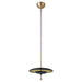 Thesis Canada - LED Convertible Pendant - Sinclair - Champagne Gold, Black- Union Lighting Luminaires Decor