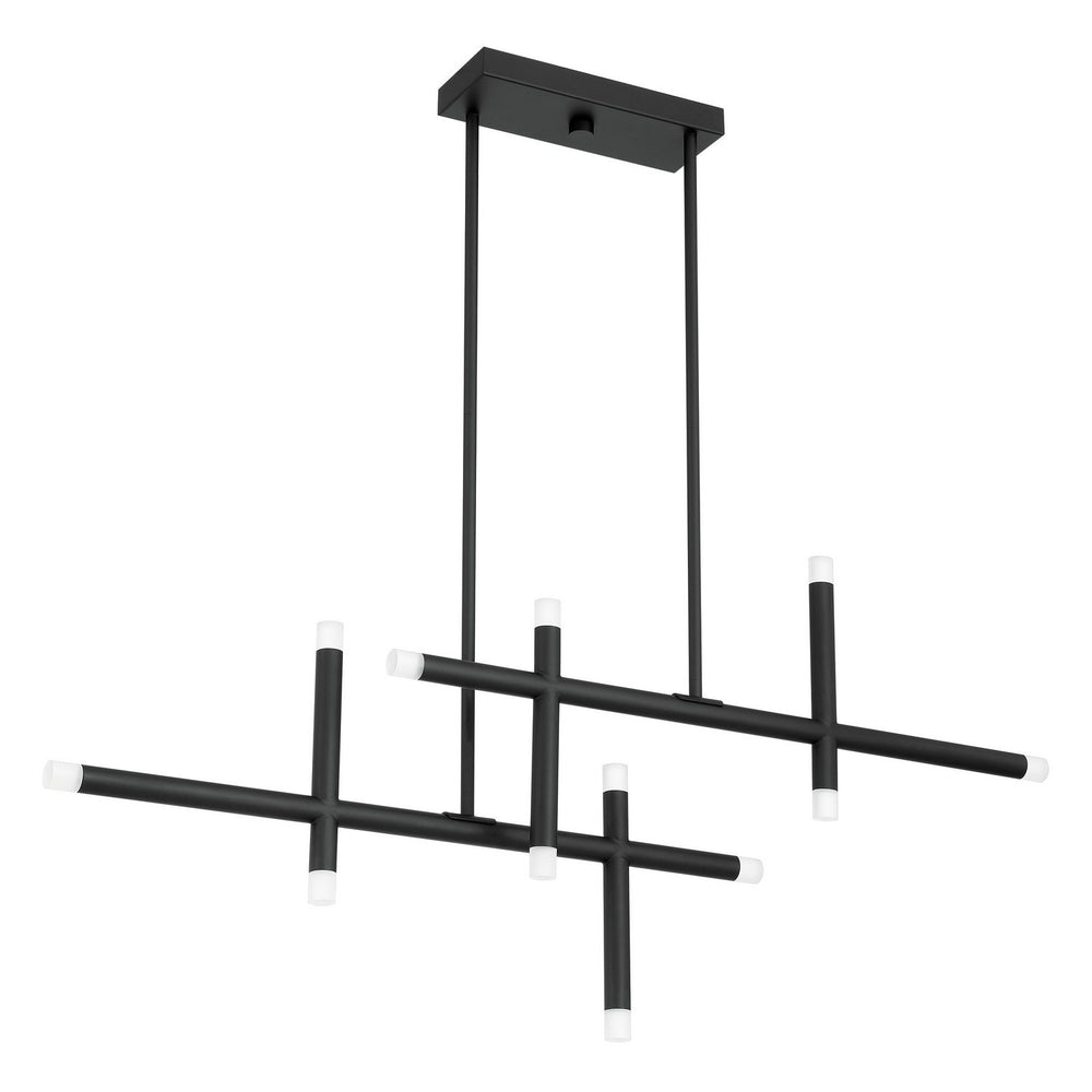 Thesis Canada - LED Chandelier - Manhattan - Matte Black- Union Lighting Luminaires Decor