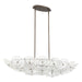 Thesis Canada - Eight Light Chandelier - Avril - Forged Bronze- Union Lighting Luminaires Decor