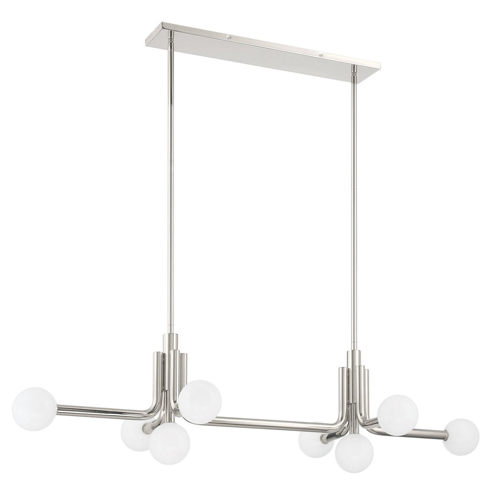 Thesis Canada - LED Linear Chandelier - Stockholm - Polished Nickel- Union Lighting Luminaires Decor