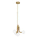 Thesis Canada - LED Convertible Pendant - Stockholm - Champagne Gold- Union Lighting Luminaires Decor
