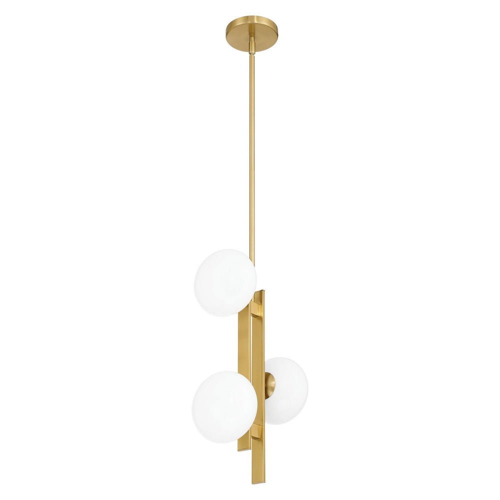 Thesis Canada - LED Pendant - Julep - Brushed Gold- Union Lighting Luminaires Decor
