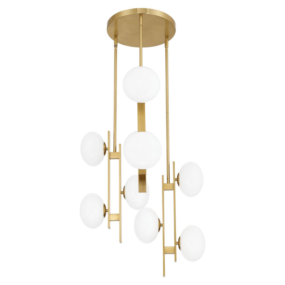 Thesis Canada - LED Pendant - Julep - Brushed Gold- Union Lighting Luminaires Decor