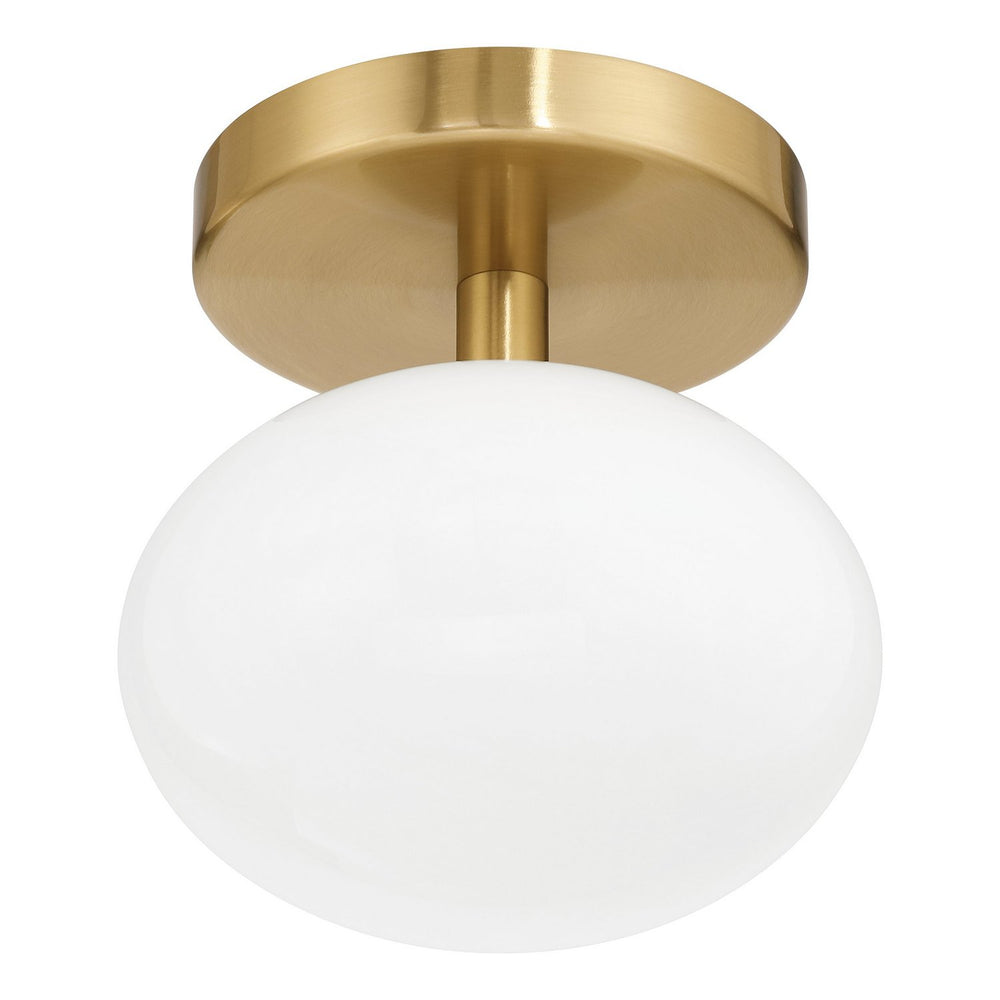 Thesis Canada - LED Flush Mount - Julep - Brushed Gold- Union Lighting Luminaires Decor