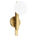 Thesis Canada - LED Wall Sconce - Julep - Brushed Gold- Union Lighting Luminaires Decor