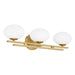 Thesis Canada - LED Vanity - Julep - Brushed Gold- Union Lighting Luminaires Decor