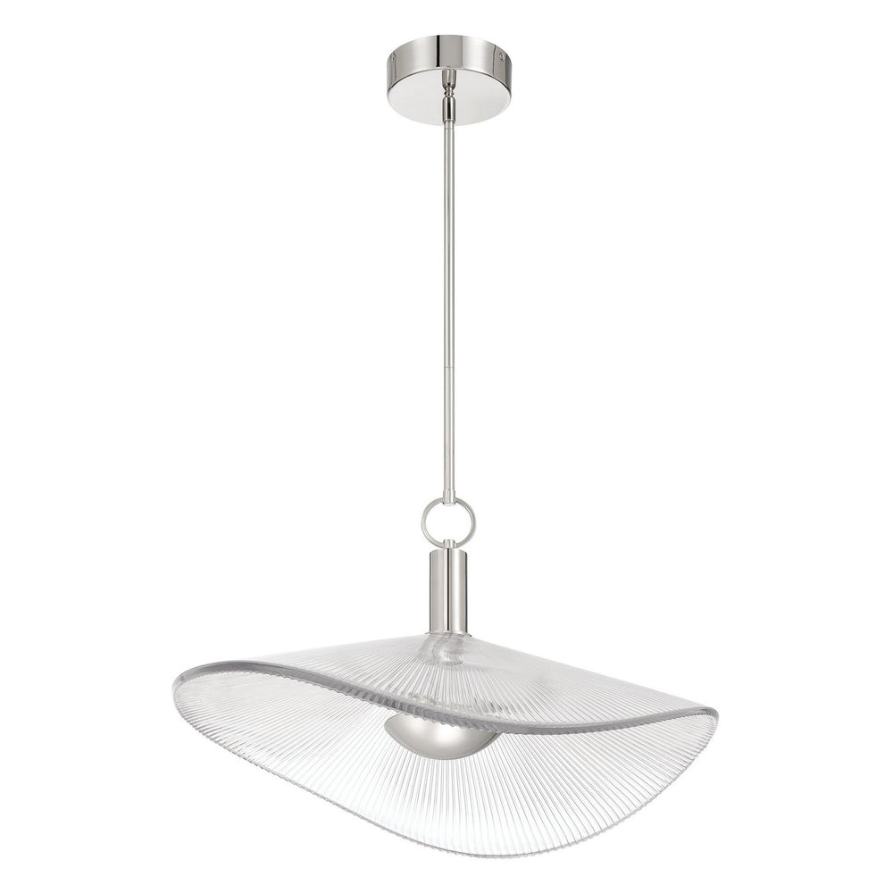 Thesis Canada - LED Convertible Pendant - Novella - Polished Nickel- Union Lighting Luminaires Decor