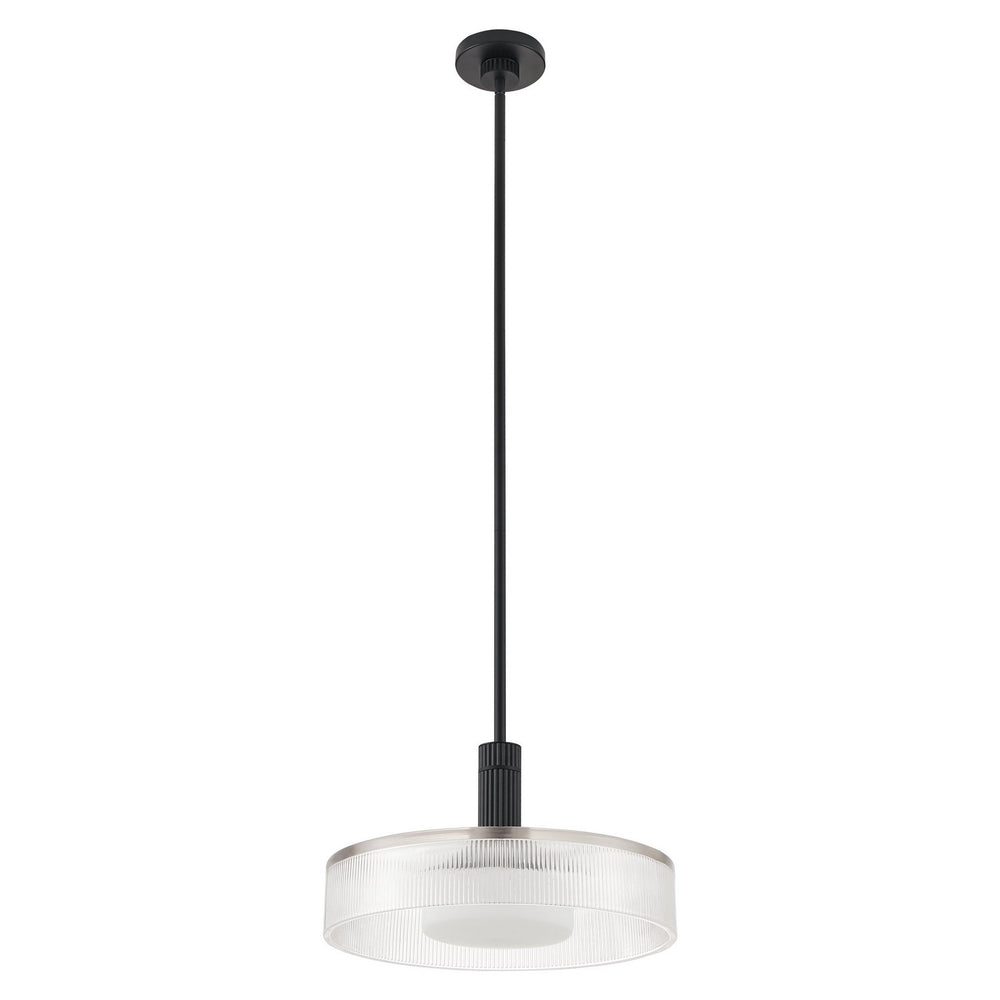 Thesis Canada - One Light Convertible Pendant - Como - Matte Black- Union Lighting Luminaires Decor