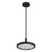 Thesis Canada - LED Convertible Pendant - Courtney - Textured Black- Union Lighting Luminaires Decor