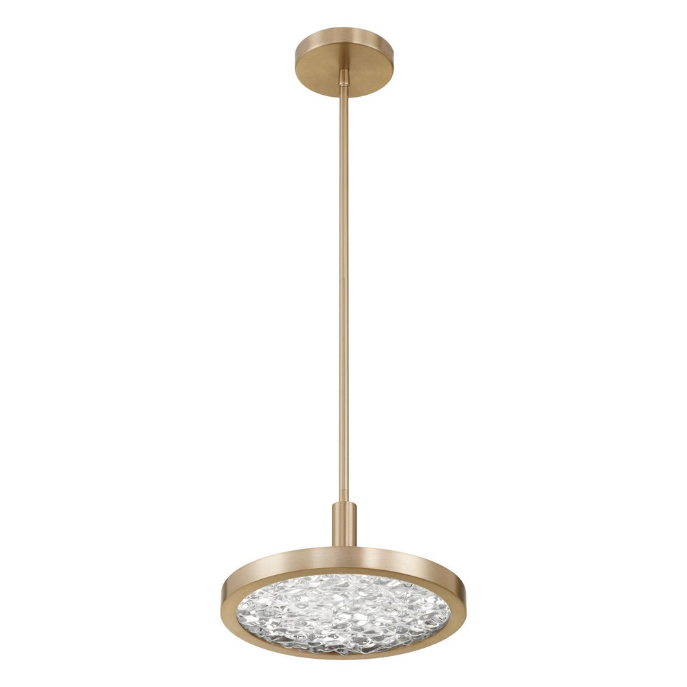 Thesis Canada - LED Convertible Pendant - Courtney - Champagne Bronze- Union Lighting Luminaires Decor