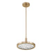 Thesis Canada - LED Convertible Pendant - Courtney - Champagne Bronze- Union Lighting Luminaires Decor
