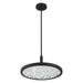 Thesis Canada - LED Convertible Pendant - Courtney - Textured Black- Union Lighting Luminaires Decor