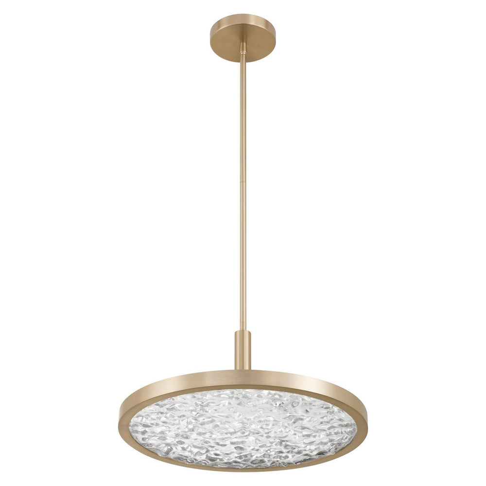 Thesis Canada - LED Convertible Pendant - Courtney - Champagne Bronze- Union Lighting Luminaires Decor