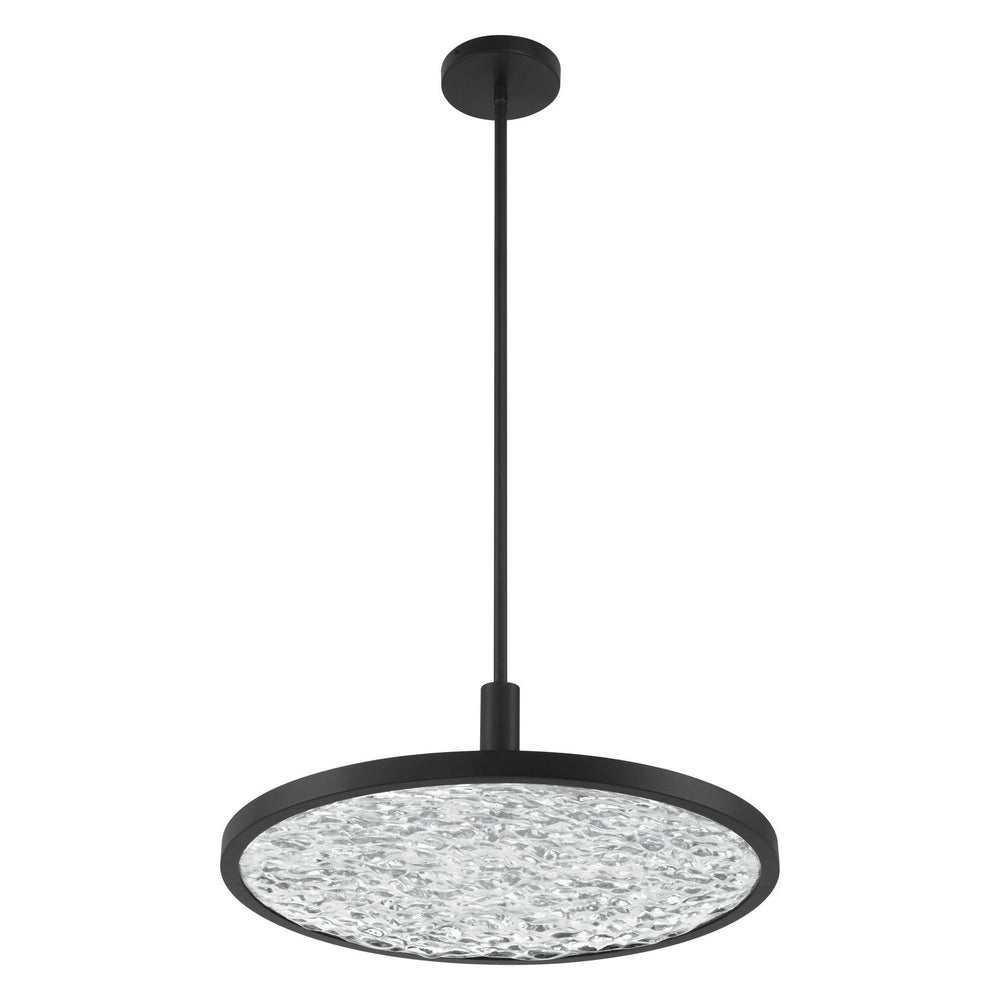 Thesis Canada - LED Convertible Pendant - Courtney - Textured Black- Union Lighting Luminaires Decor