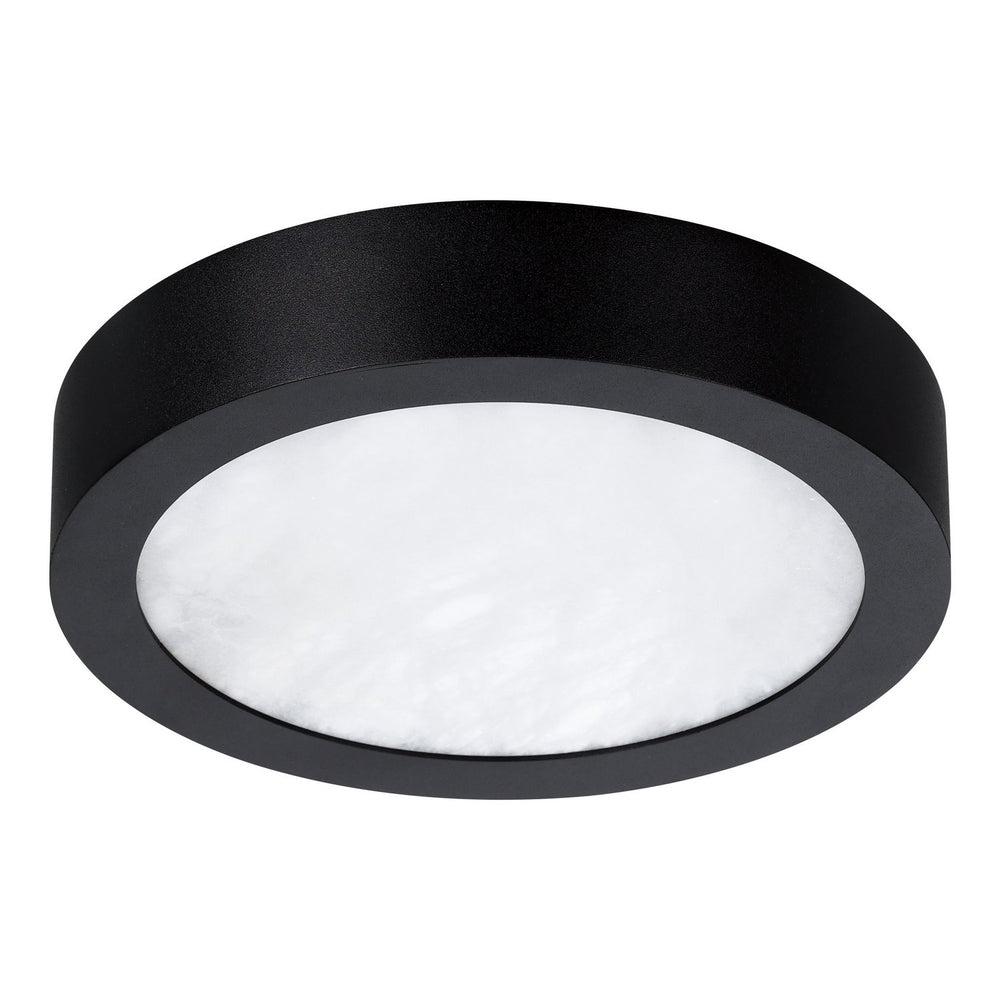 Thesis Canada - LED Flush Mount - Argyle - Textured Black- Union Lighting Luminaires Decor
