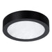 Thesis Canada - LED Flush Mount - Argyle - Textured Black- Union Lighting Luminaires Decor