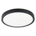 Thesis Canada - LED Flush Mount - Argyle - Textured Black- Union Lighting Luminaires Decor