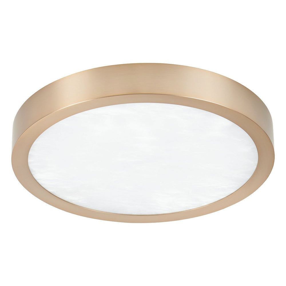 Thesis Canada - LED Flush Mount - Argyle - Champagne Gold- Union Lighting Luminaires Decor