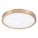 Thesis Canada - LED Flush Mount - Argyle - Champagne Gold- Union Lighting Luminaires Decor