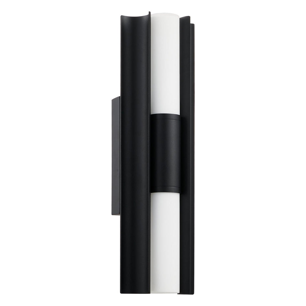 Thesis Canada - LED Vanity - Colton - Textured Black- Union Lighting Luminaires Decor