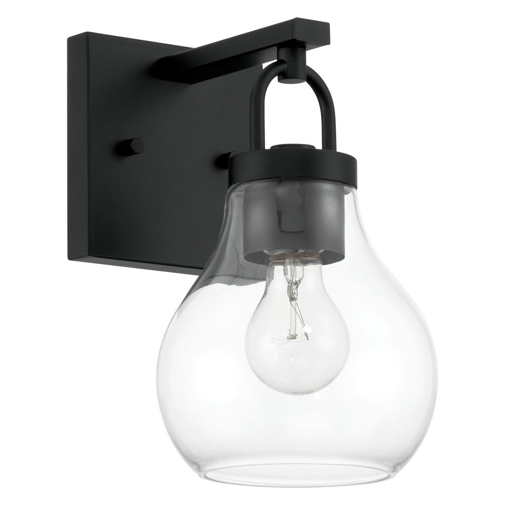 Thesis Canada - One Light Vanity - Mansfield - Matte Black- Union Lighting Luminaires Decor
