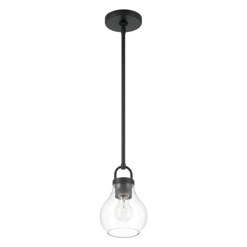 Thesis Canada - One Light Pendant - Mansfield - Matte Black- Union Lighting Luminaires Decor