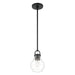 Thesis Canada - One Light Pendant - Mansfield - Matte Black- Union Lighting Luminaires Decor