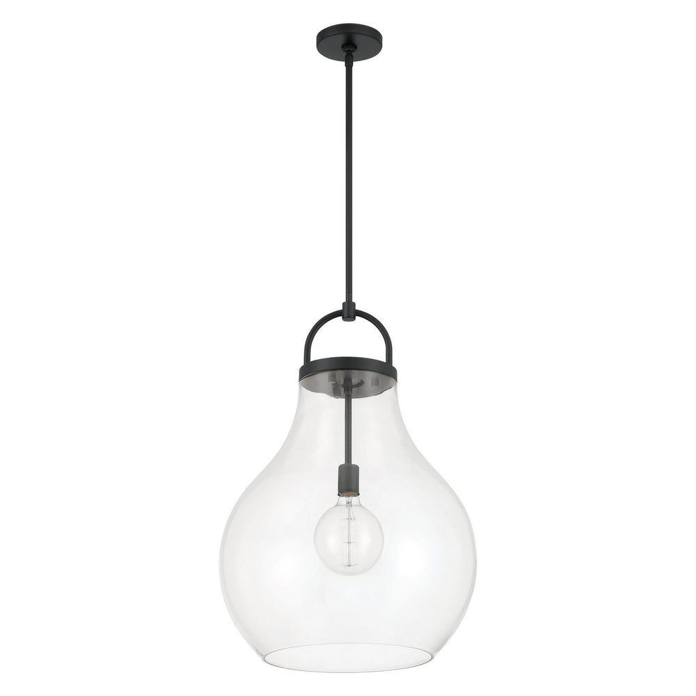 Thesis Canada - One Light Pendant - Mansfield - Matte Black- Union Lighting Luminaires Decor