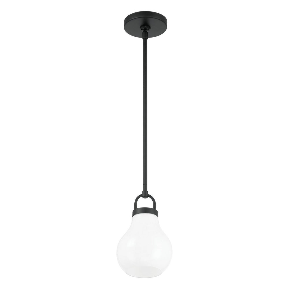 Thesis Canada - One Light Pendant - Mansfield - Matte Black- Union Lighting Luminaires Decor