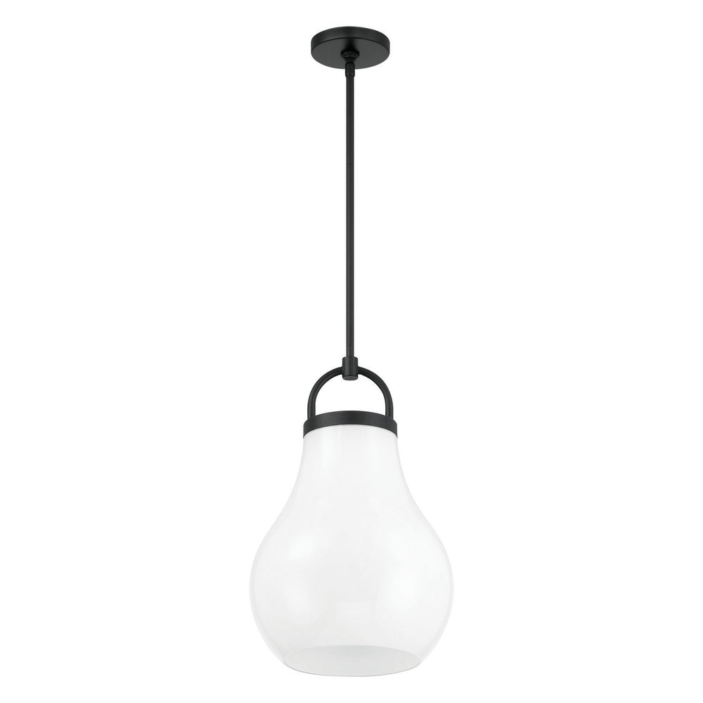 Thesis Canada - One Light Pendant - Mansfield - Matte Black- Union Lighting Luminaires Decor