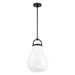 Thesis Canada - One Light Pendant - Mansfield - Matte Black- Union Lighting Luminaires Decor