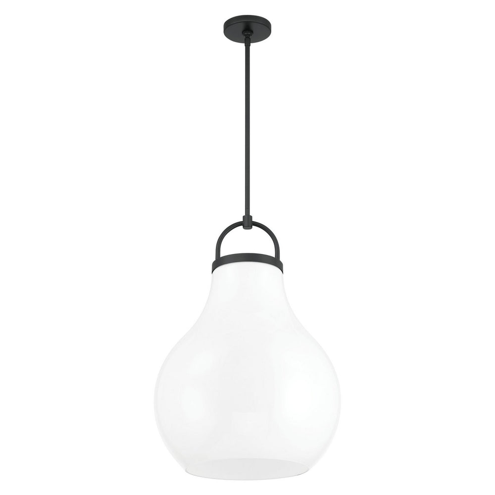 Thesis Canada - One Light Pendant - Mansfield - Matte Black- Union Lighting Luminaires Decor