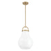 Thesis Canada - One Light Pendant - Mansfield - Champagne Gold- Union Lighting Luminaires Decor