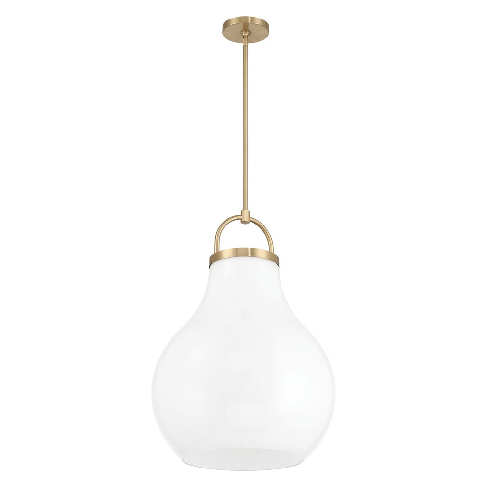 Thesis Canada - One Light Pendant - Mansfield - Champagne Gold- Union Lighting Luminaires Decor