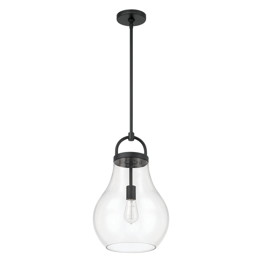 Thesis Canada - One Light Pendant - Mansfield - Matte Black- Union Lighting Luminaires Decor