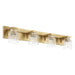 Thesis Canada - Four Light Vanity - Dryden - Champagne Gold- Union Lighting Luminaires Decor