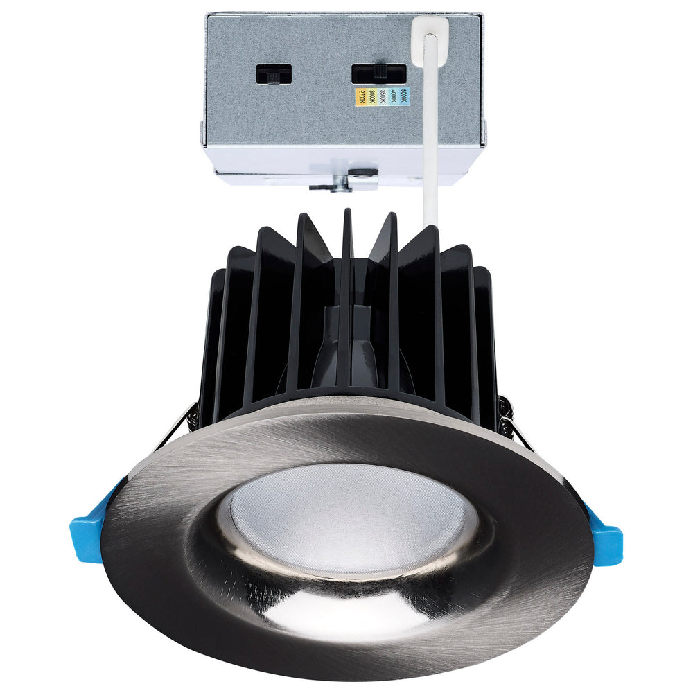 Satco Canada - LED Remote Driver Downlight - Brushed Nickel- Union Lighting Luminaires Decor