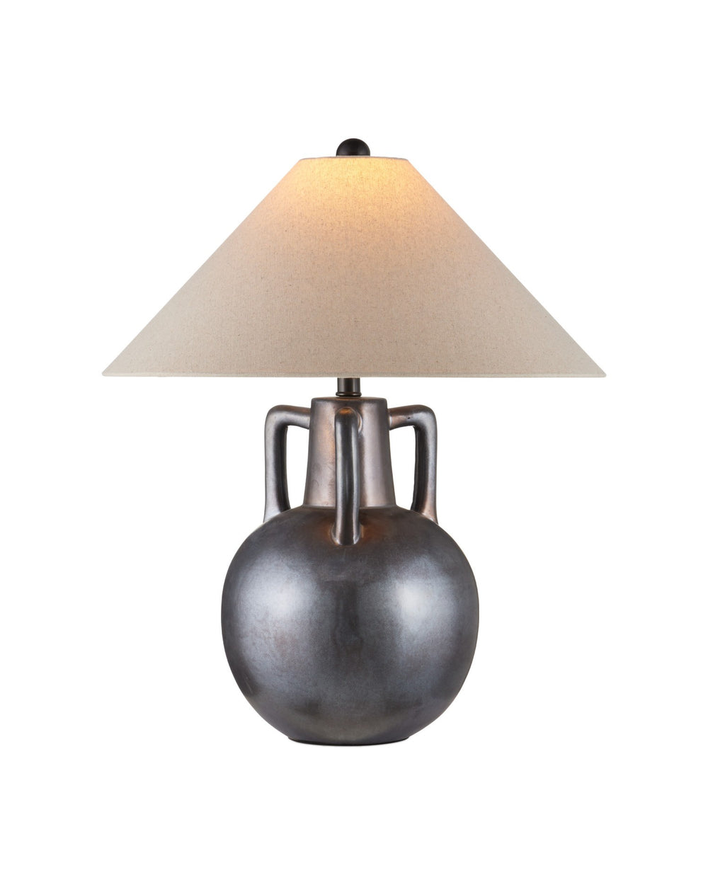 Currey and Company - One Light Table Lamp - Autry - Iridescent Gray- Union Lighting Luminaires Decor