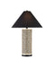 Currey and Company - One Light Table Lamp - Nebulon - Natural/Black- Union Lighting Luminaires Decor