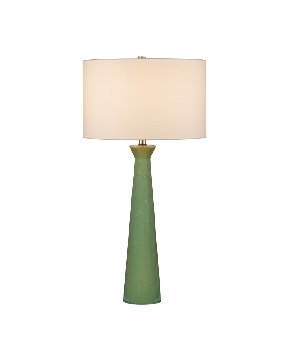 Currey and Company - One Light Table Lamp - Grassington - Green- Union Lighting Luminaires Decor