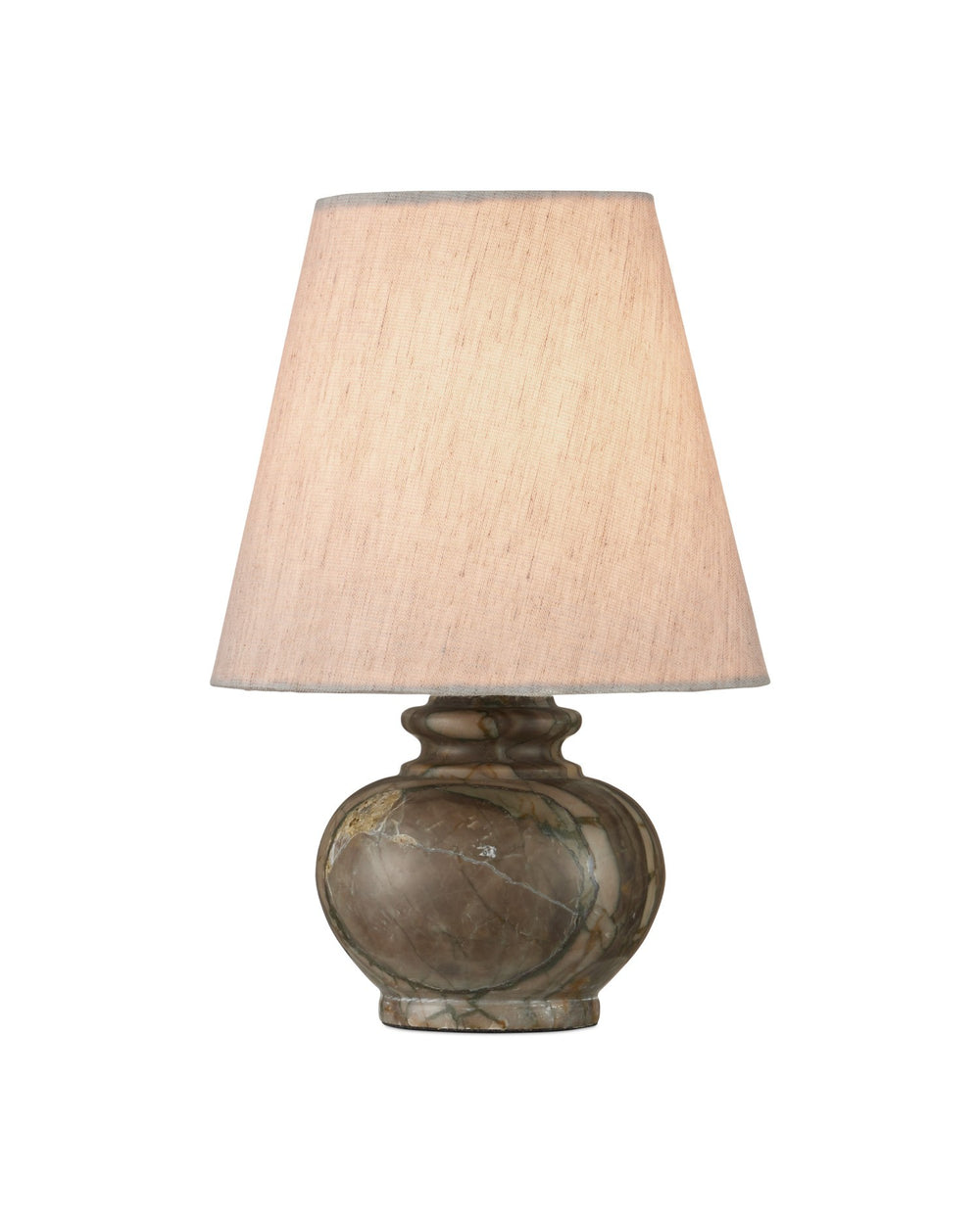 Currey and Company - One Light Table Lamp - Piccolo - Natural Green- Union Lighting Luminaires Decor