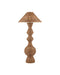 Currey and Company - Three Light Floor Lamp - Nirvana - Natural- Union Lighting Luminaires Decor